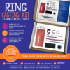 Ring Casting Kit – Lost Wax Casting Kit for Beginners – Jewelry Making Kit – DIY Ring Kit – Silversmith Starter Kit – Wax Carving Kit